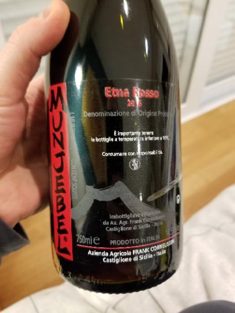 2016 Frank Cornelissen Munjebel - CellarTracker
