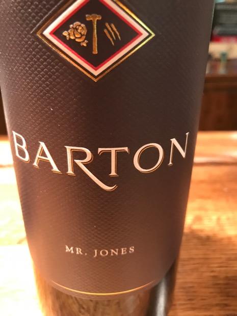 2016 Barton Family Winery Grenache Mr. Jones, USA, California, Central