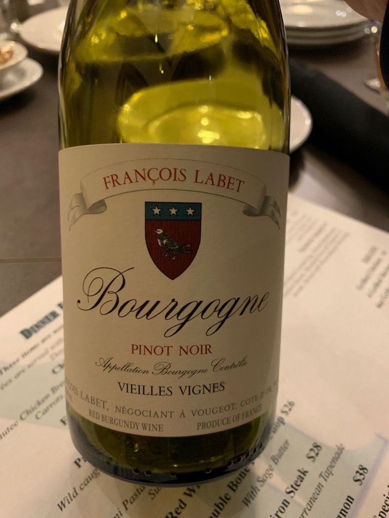 Domaine Pierre Labet Bourgogne Rouge Vieilles Vignes 2021