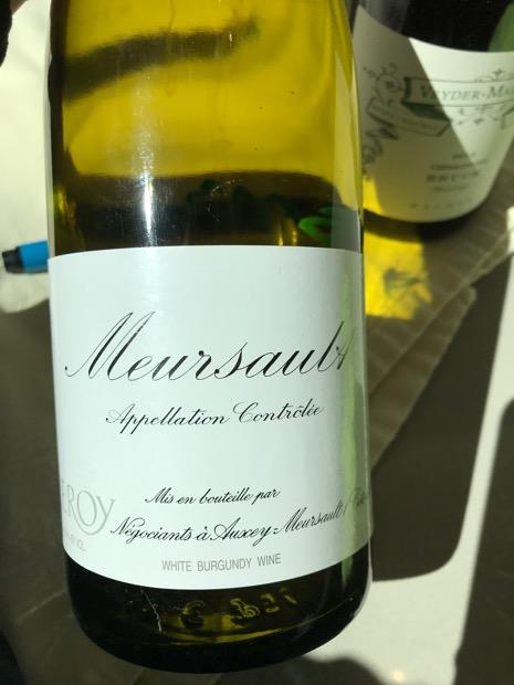 2008 Maison Leroy Meursault - CellarTracker