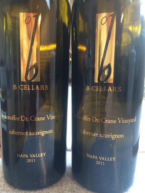 2011 B Cellars Cabernet Sauvignon Beckstoffer Dr. Crane Vineyard, USA ...