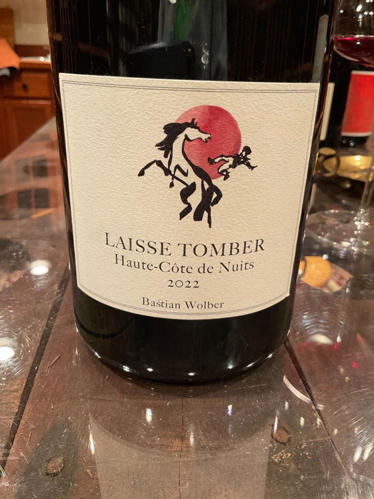 2022 Bastian Wolber (Laisse Tomber) Bourgogne Hautes-Côtes de