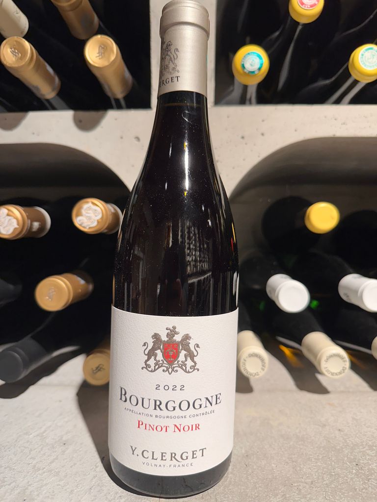 2022 Domaine Y. Clerget Pinot Noir Bourgogne - CellarTracker