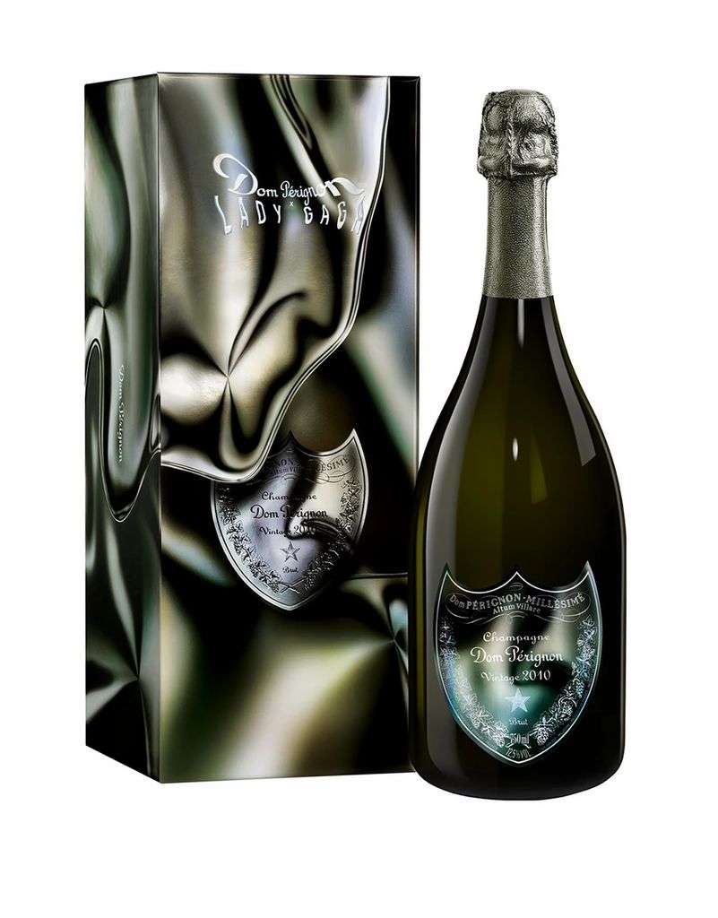 2010 Dom Pérignon Champagne Lady Gaga Limited Edition - CellarTracker