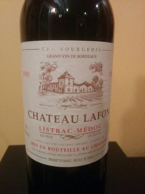 2016 Château Lafon Listrac-Médoc - CellarTracker