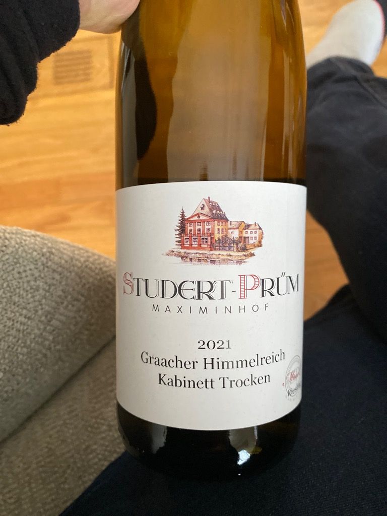 2010 Studert-Prüm Graacher Himmelreich Riesling Kabinett