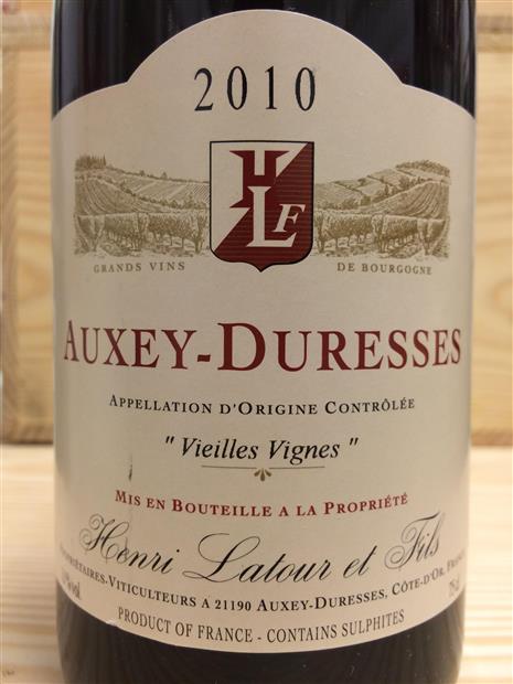 2023 Henri Latour Auxey-Duresses Vieilles Vignes - CellarTracker