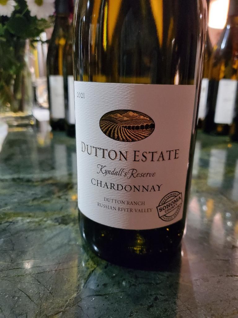 2020 Dutton Estate Chardonnay Kyndall's Reserve Dutton Ranch, USA