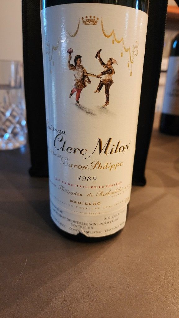1989 Château Clerc Milon - CellarTracker
