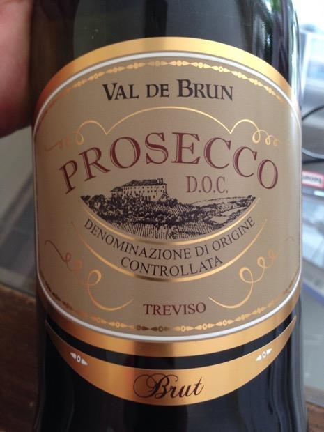 2013 Val de Brun Prosecco di Treviso Brut Millesimato, Italy, Veneto ...