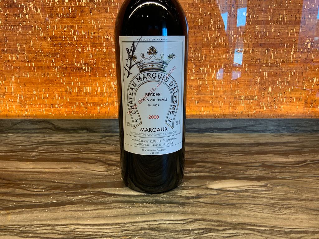 2000 Château Marquis d'Alesme - CellarTracker