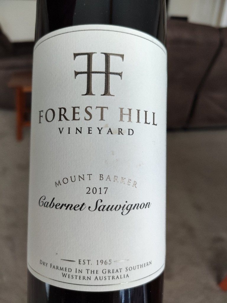 2017 Forest Hill Vineyard Sauvignon Estate, Australia, Western