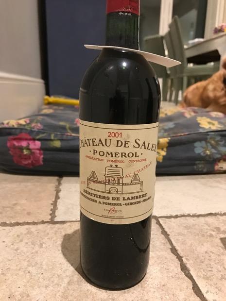 2001 Château de Sales - CellarTracker