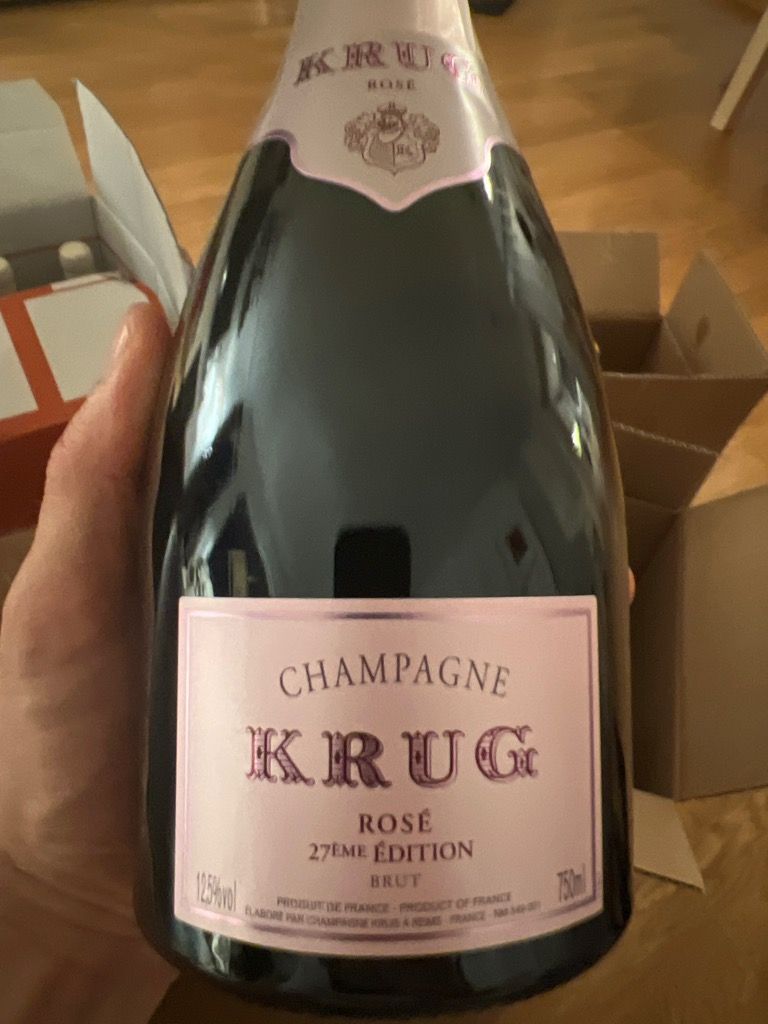 N.V. Krug Champagne Brut Rosé Edition 27eme - CellarTracker