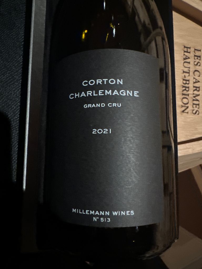 2021 Millemann Wines Corton-Charlemagne - CellarTracker