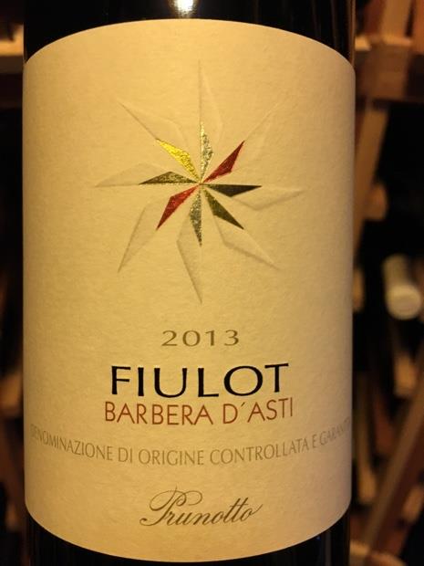 2013 Prunotto Barbera d'Asti Fiulot, Italy, Piedmont, Asti, Barbera d ...