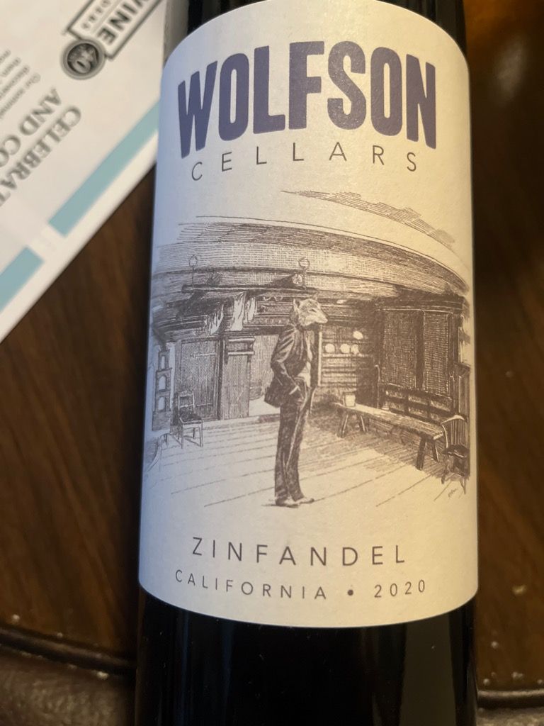 2020 Wolfson Cellars Zinfandel, USA, California - CellarTracker