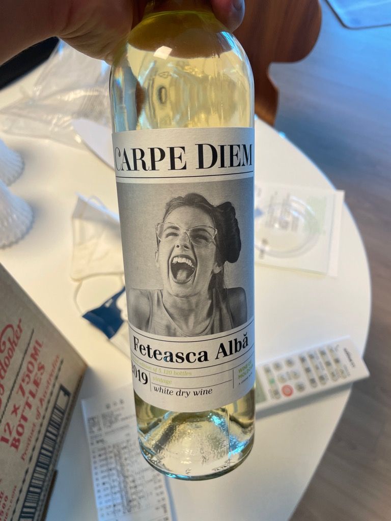 2020 Carpe Diem Fetească Albă, Moldova, Cricova CellarTracker