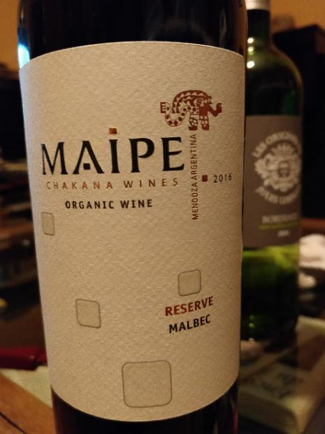 Maipe reserve Malbec glass 750ml (784585012510)