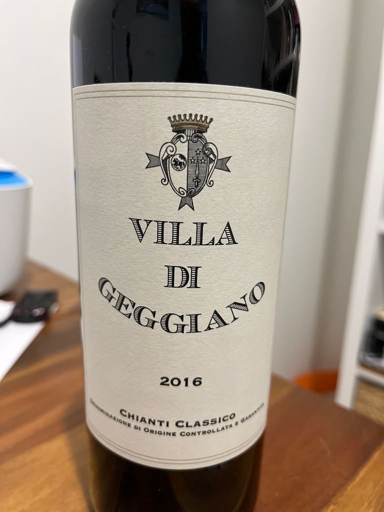 ❤️ワイン❤️　VILLA GALIGA CHIANTI 2016　新品 2016 Villa di Geggiano Chianti Classico - CellarTracker