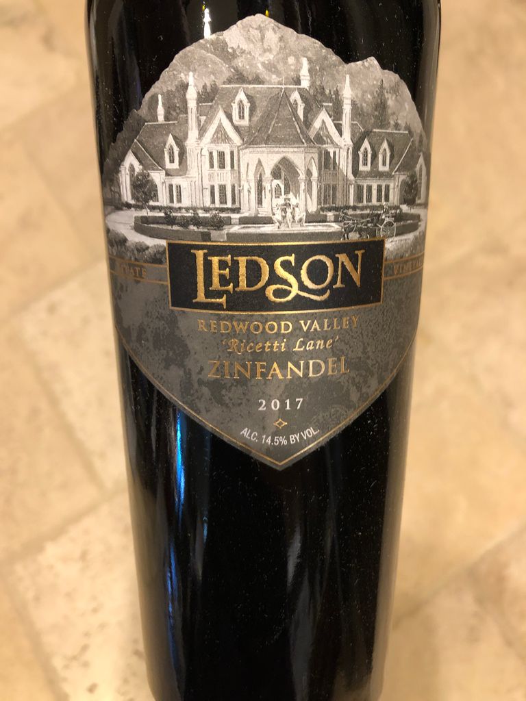 2013 Ledson Zinfandel Old Vine Redwood Valley, USA, California, North