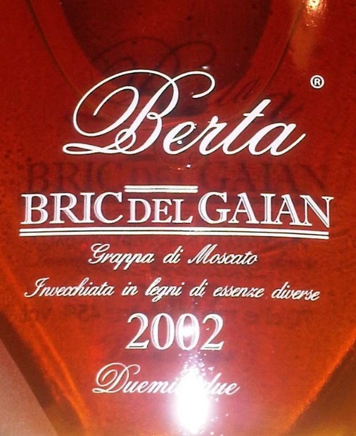 N.V. Berta Bric del Gaian Grappa Invecchiata