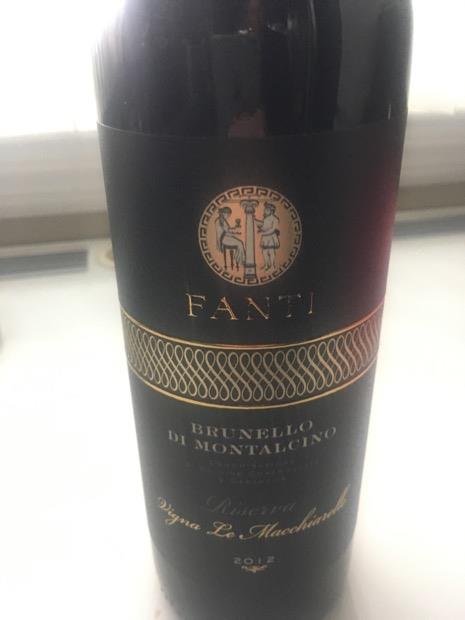 2012 Tenuta Fanti Brunello di Montalcino Riserva, Italy, Tuscany ...