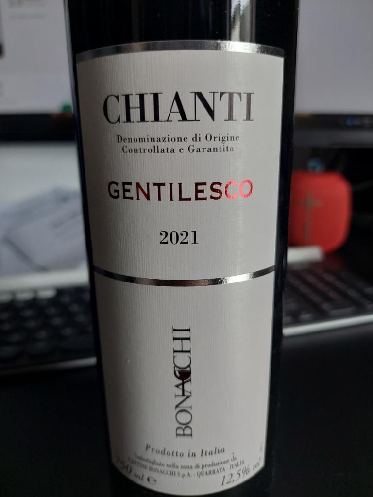 BORGHETTO Chianti DOCG Fiasco Paglia Magnum 2020 - Bonacchi