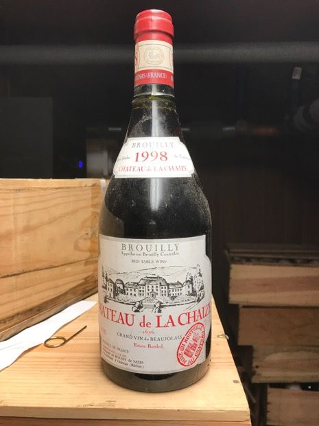 1998 Ch teau De La Chaize Brouilly France Burgundy Beaujolais 