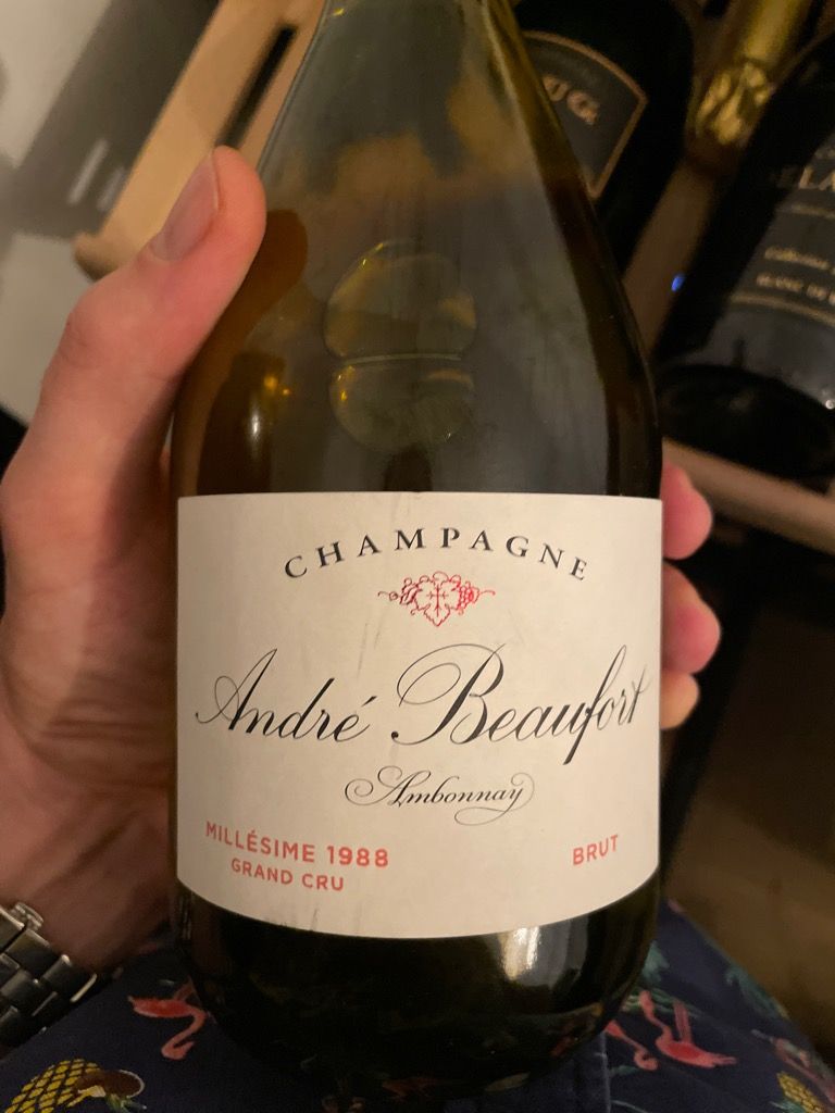 Andre Beaufort Ambonnay Rouge 1985 1999 André Beaufort Coteaux