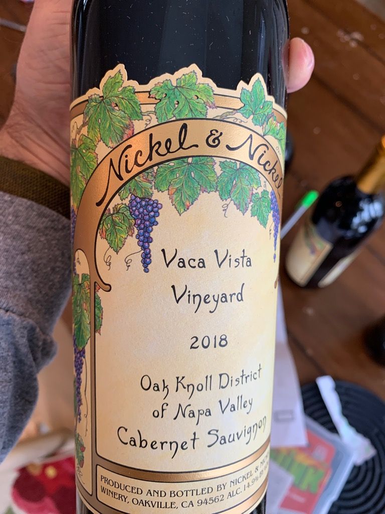 2018 Nickel & Nickel Sauvignon Vaca Vista, USA, California
