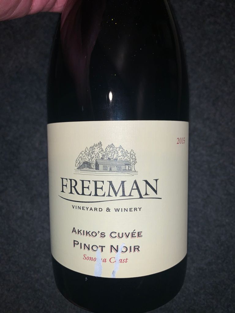 2007 Freeman Pinot Noir Akiko's Cuvée - CellarTracker