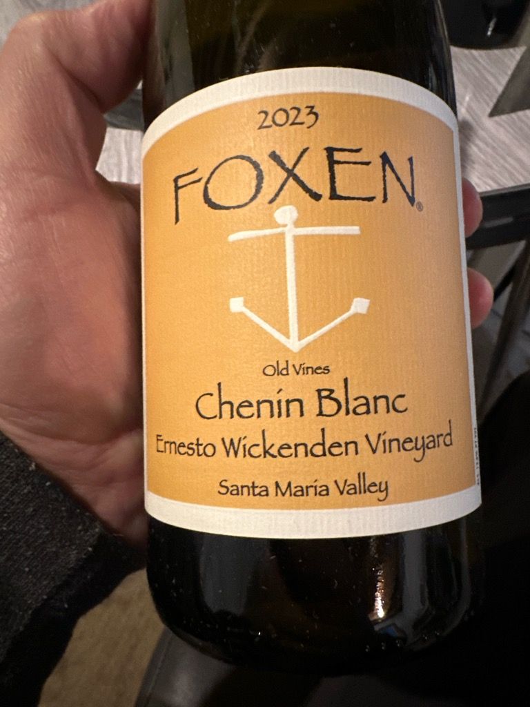 2024 Foxen Old Vines Chenin Blanc Ernesto Wickenden Vineyard