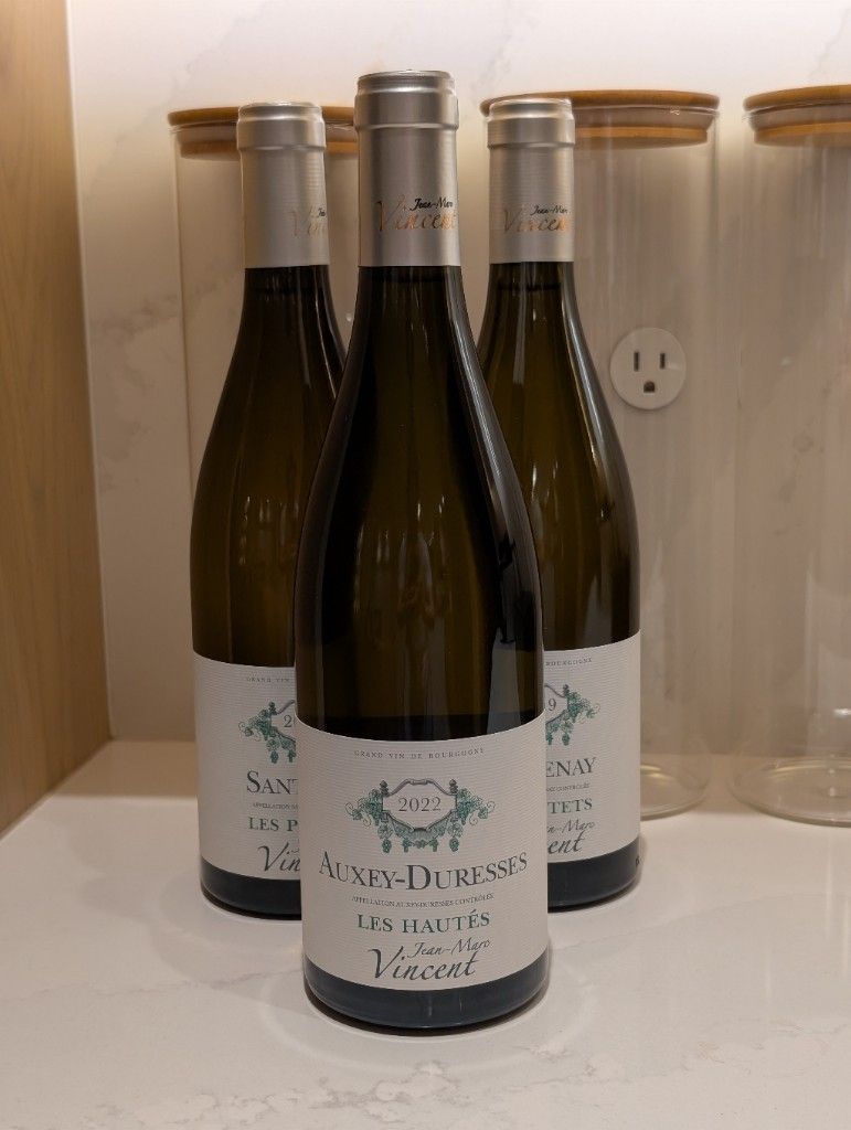 2022 Jean-Marc Vincent Auxey-Duresses Les Hautés - CellarTracker