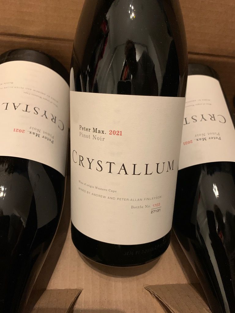 2021 Crystallum Pinot Noir Peter Max - CellarTracker