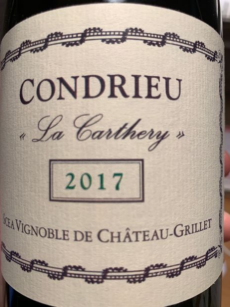 Château-Grillet (Pinault) Condrieu La Carthery -
