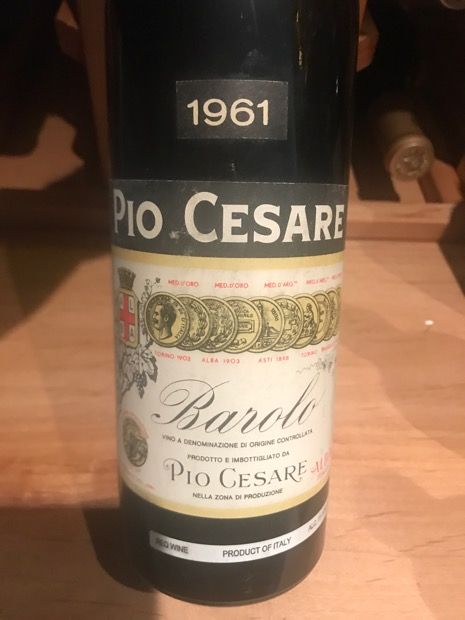 1961 Pio Cesare Barolo - CellarTracker