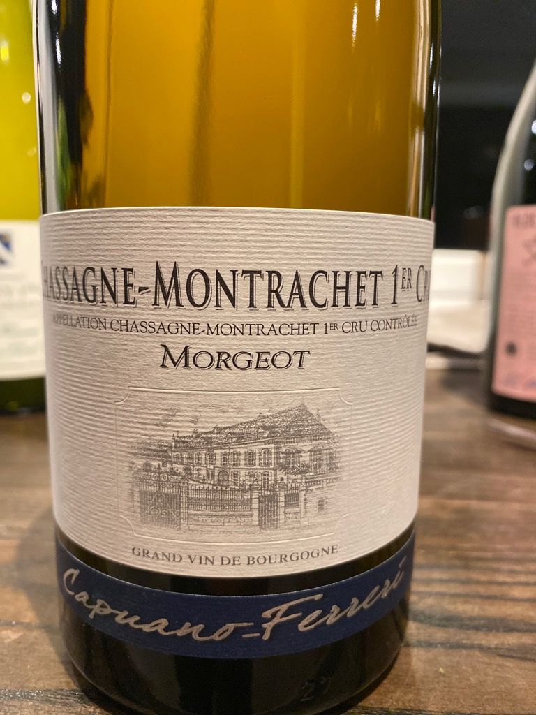 N.V. Domaine Capuano-Ferreri Chassagne-Montrachet 1er Cru Morgeot