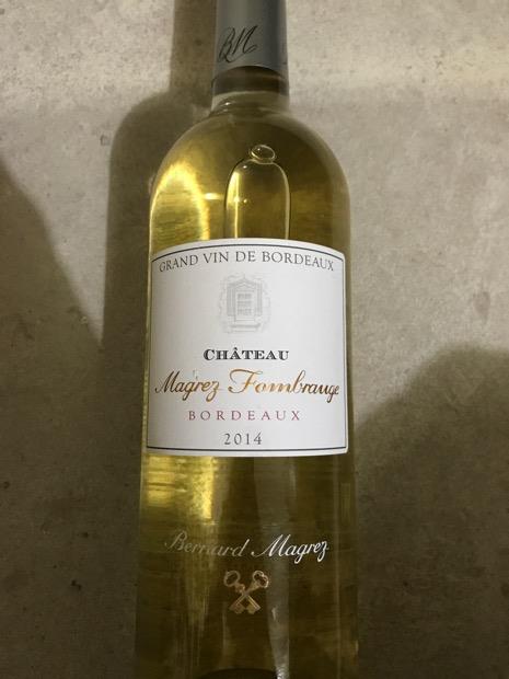 2014 Chateau Magrez Fombrauge Blanc France Bordeaux Cellartracker