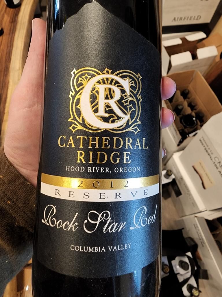 2012 Cathedral Ridge Rock Star Red Reserve, USA, Oregon, Columbia ...