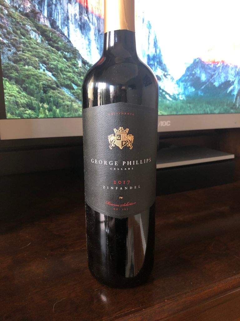 ワイン 017asupi1 2017 George Phillips Cellars Zinfandel - CellarTracker
