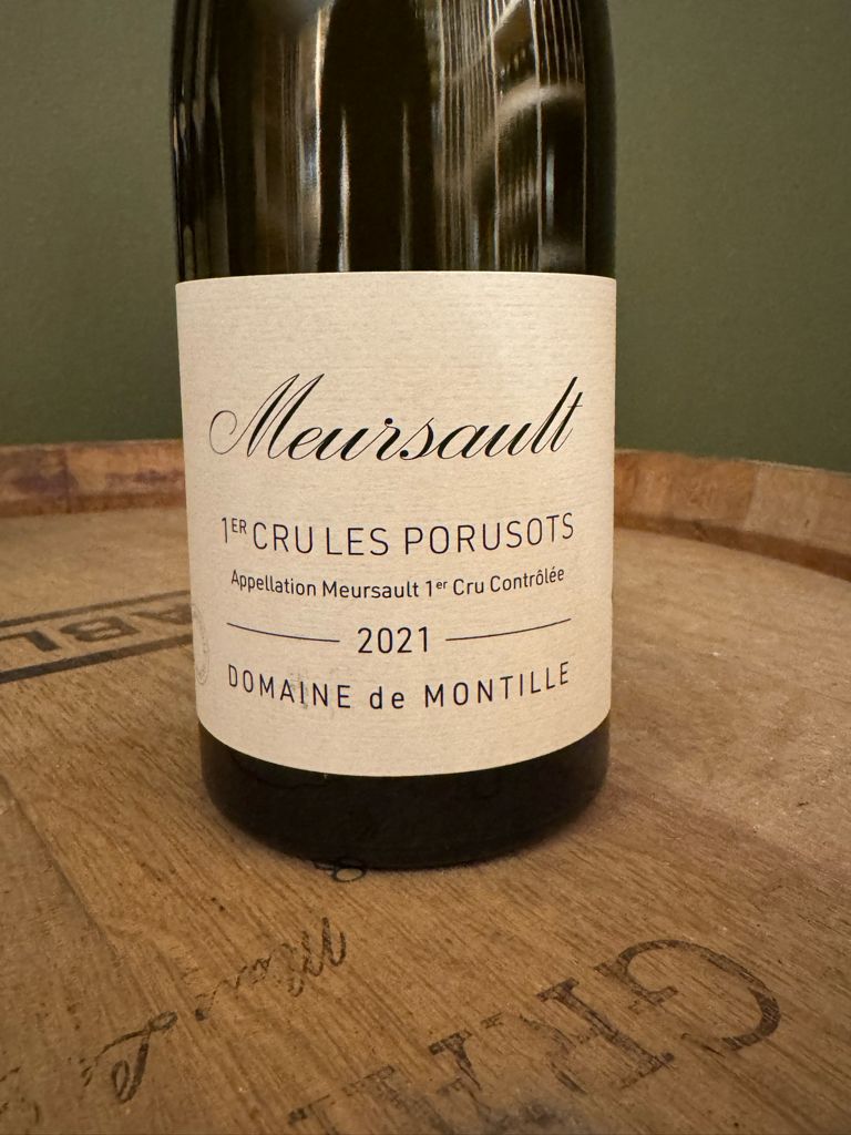 2021 Domaine de Montille Meursault 1er Cru Les Porusots