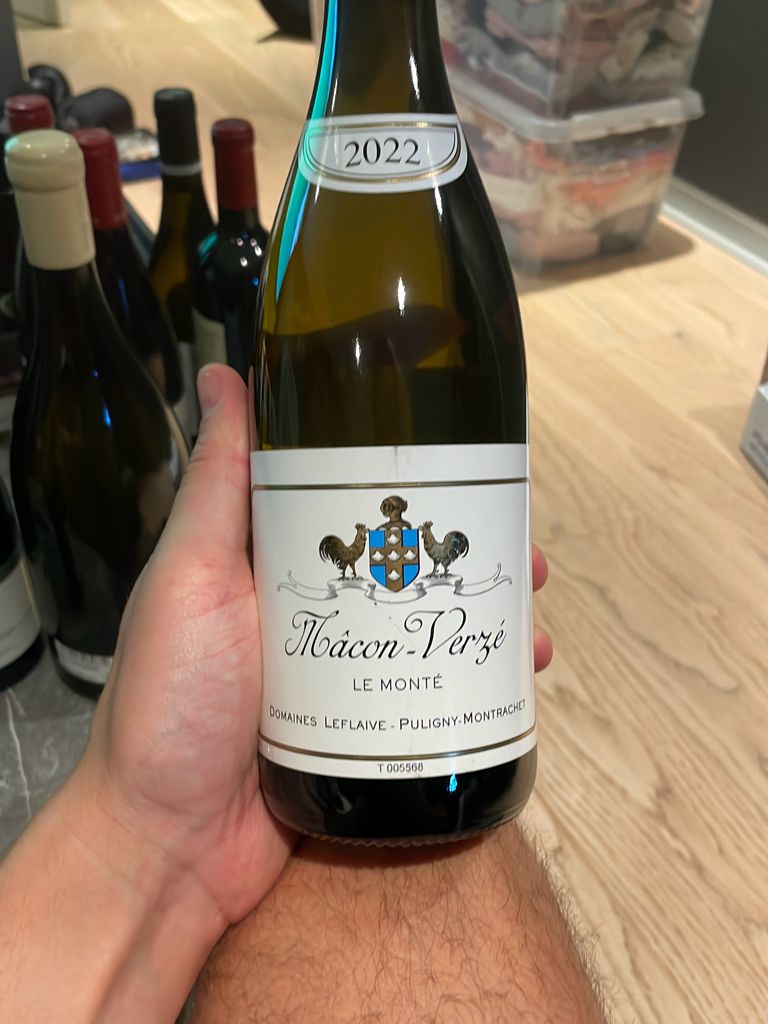 2022 Domaine Leflaive Mâcon-Verzé Le Monte - CellarTracker
