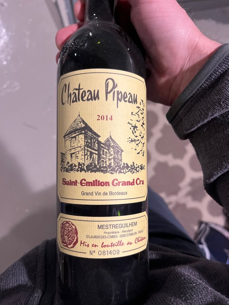 2014 Château Franc Pipeau, France, Bordeaux, Libournais, Saint-Émilion ...