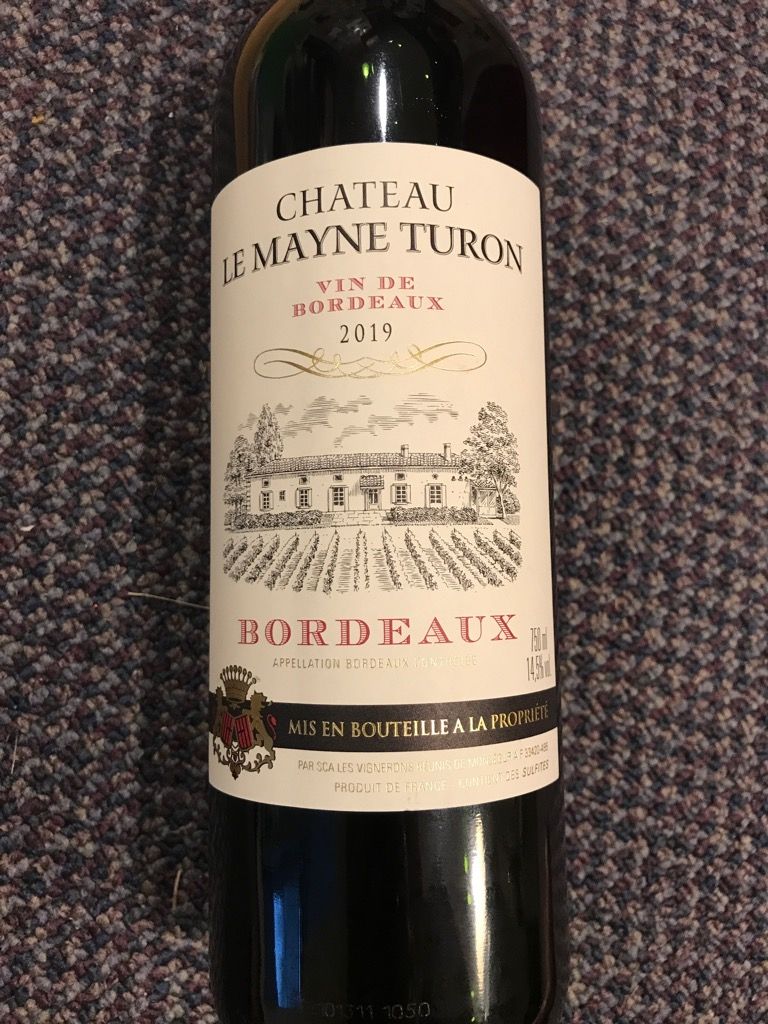 2014 Château Le Mayne Turon - CellarTracker