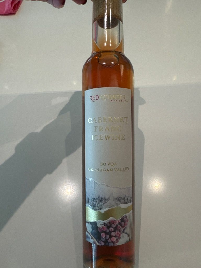 ワイン Red Rooster Cabernet Franc Icewine 200mL 2019 Red Rooster Winery Cabernet Franc Icewine - CellarTracker