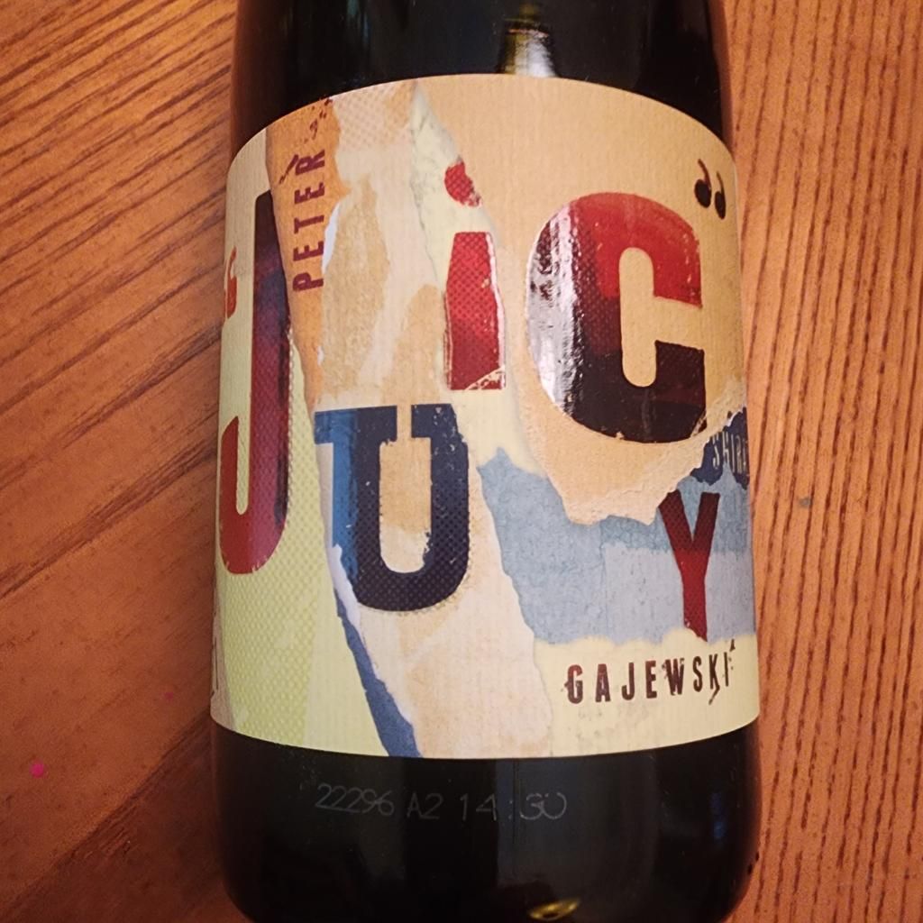 2021 Peter Gajewski Shiraz Juicy's, Australia - CellarTracker
