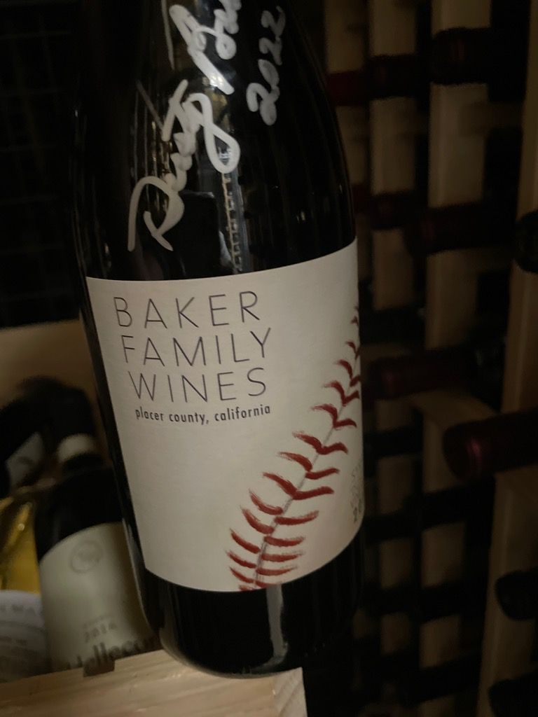 2019 Baker Family Wines Syrah Dusty's Vineyard, USA, California, Sierra