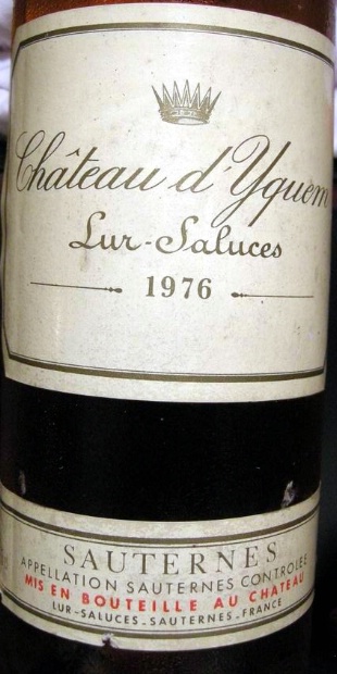 1975 Château d'Yquem - CellarTracker