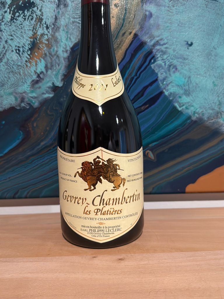 2021 Philippe Leclerc Gevrey-Chambertin Les Platières - CellarTracker